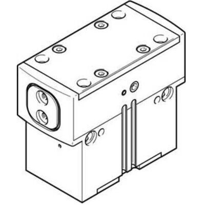 Festo 1132950 HGPD-40-A-G2 Parallelgreifer Gehäusematerial: Aluminium 1 St. (Gehäuse), Elektronikzubehör + Gehäuse Festo 1132950 HGPD-40-A-G2 Parallelgreifer Gehäusematerial: Aluminium 1 St. (Gehäuse), Elektronikzubehör + Gehäuse