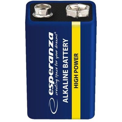 Esperanza 9V Alkali -Artikel 1PCS/Paket (1 Stk.), Batterien + Akkus Esperanza 9V Alkali -Artikel 1PCS/Paket (1 Stk.), Batterien + Akkus