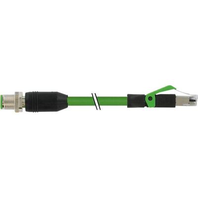Murr Elektronik 7000-44711-7940200 Sensor-/Aktor-Steckverbinder, konfektioniert 2.00 m 1 St., Elektronikkabel + Stecker, Grün Murr Elektronik 7000-44711-7940200 Sensor-/Aktor-Steckverbinder, konfektioniert 2.00 m 1 St., Elektronikkabel + Stecker, Grün