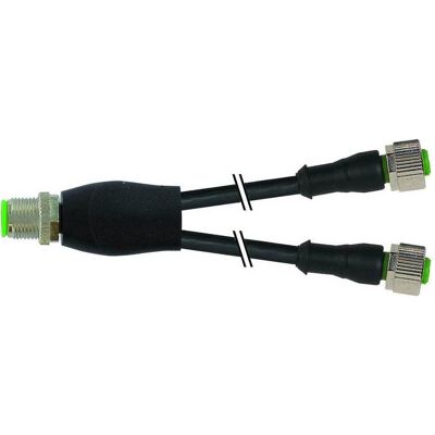 Murr Elektronik Sensor /Aktor Verteiler und Adapter 0.60 m Polzahl: 4 1 St., Elektronikkabel + Stecker, Schwarz Murr Elektronik Sensor /Aktor Verteiler und Adapter 0.60 m Polzahl: 4 1 St., Elektronikkabel + Stecker, Schwarz