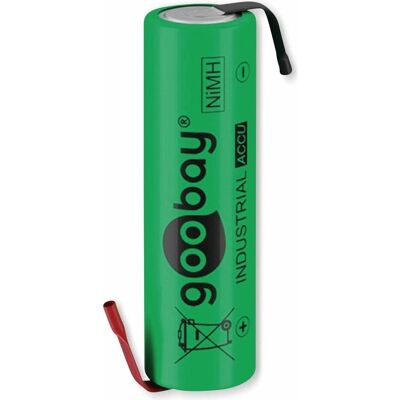Goobay AA (Mignon)/HR6 (1 Stk., AA, 2100 mAh), Batterien + Akkus Goobay AA (Mignon)/HR6 (1 Stk., AA, 2100 mAh), Batterien + Akkus