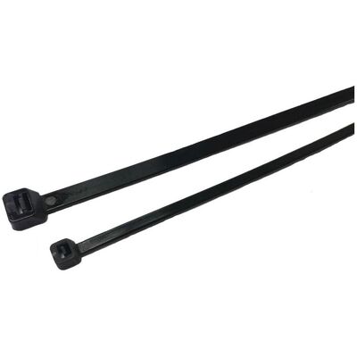 RS PRO, Kabelbinder, Nylon 66 Kabelbinder Schwarz 8 mm x 450mm (Kunststoffkabelbinder, 450 mm, 100 Stk.) RS PRO, Kabelbinder, Nylon 66 Kabelbinder Schwarz 8 mm x 450mm (Kunststoffkabelbinder, 450 mm, 100 Stk.)