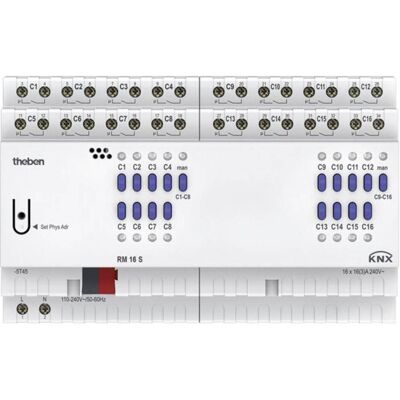 Theben, Aktor, RM 16 S KNX (Schaltaktor) Theben, Aktor, RM 16 S KNX (Schaltaktor)