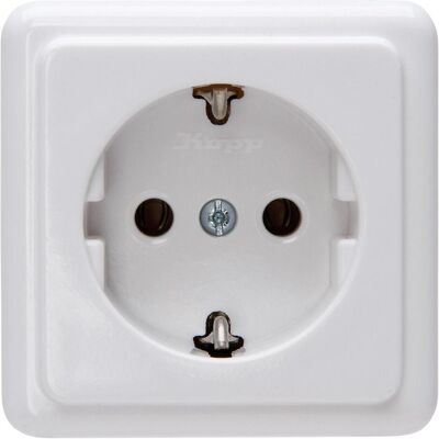 Kopp Modell 101802000 - Aufputz Steckdose IP20 - Weiß Kopp Modell 101802000 - Aufputz Steckdose IP20 - Weiß