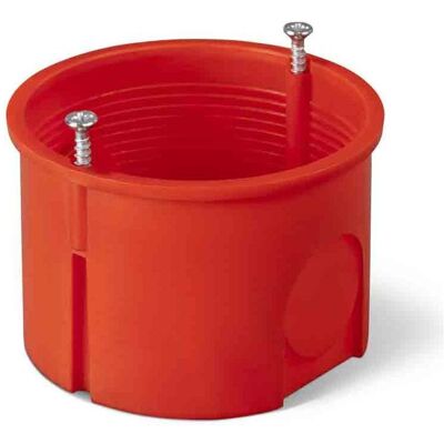 Elektro-Plast, Zubehör Schalterprogramm, Puszka podtynkowa 60mm z wkrętami czerwona PK-60 PRO (0281-01) Elektro-Plast, Zubehör Schalterprogramm, Puszka podtynkowa 60mm z wkrętami czerwona PK-60 PRO (0281-01)