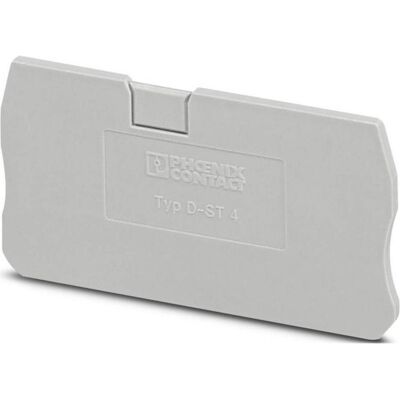 Phoenix D-ST 4 Terminalblockdeckung - Grau Phoenix D-ST 4 Terminalblockdeckung - Grau