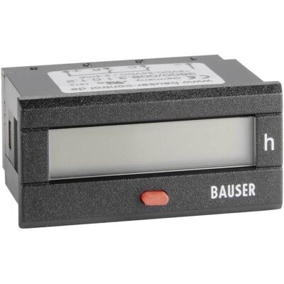 Bauser, Energiemessgerät, Digitaler Betriebsstunden Zeitzähler Typ 3800 Bauser, Energiemessgerät, Digitaler Betriebsstunden Zeitzähler Typ 3800
