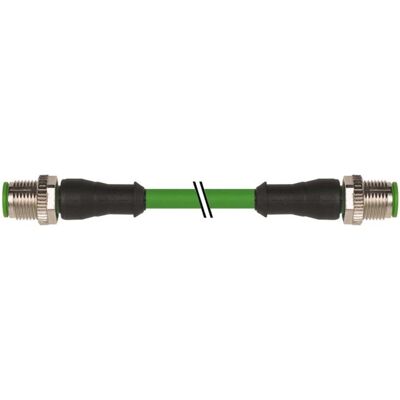 Murr Elektronik MURR 7000-44511-7960300, Elektronikkabel + Stecker, Grün Murr Elektronik MURR 7000-44511-7960300, Elektronikkabel + Stecker, Grün