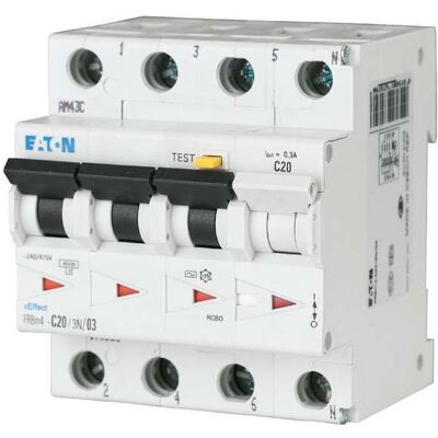 Eaton - FRBM4-C32/3N/03-A - 3P+N - 32A - Schutzschalter Eaton - FRBM4-C32/3N/03-A - 3P+N - 32A - Schutzschalter