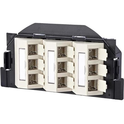 Metz Connect, Steckdose, 130B11S90201-E - RJ-45 - 6a - Schwarz - Weiss - 1 Stück(e) Metz Connect, Steckdose, 130B11S90201-E - RJ-45 - 6a - Schwarz - Weiss - 1 Stück(e)