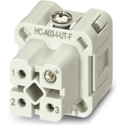 Phoenix Contact Kontakteinsatz 1585223 3 Schrauben 1 St., Elektronikkabel + Stecker Phoenix Contact Kontakteinsatz 1585223 3 Schrauben 1 St., Elektronikkabel + Stecker
