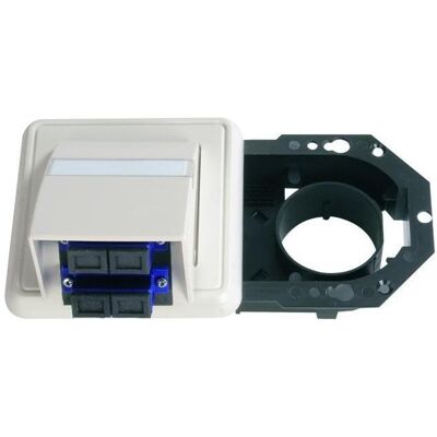 Telegärtner, Steckdose, Anschlussdose OAD 1-f.2xST/SC-D aws H02051C0066 Telegärtner, Steckdose, Anschlussdose OAD 1-f.2xST/SC-D aws H02051C0066
