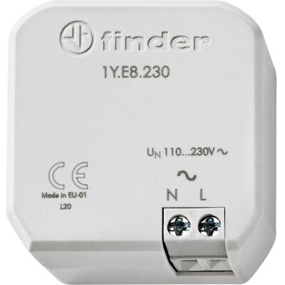 Finder, Aktor, Funk-Erweiterung Yesly 1Y.E8.230, Detailfarbe: Grau Finder, Aktor, Funk-Erweiterung Yesly 1Y.E8.230, Detailfarbe: Grau