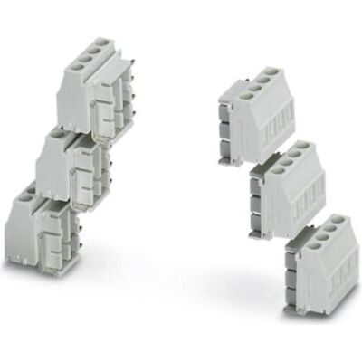 Phoenix Contact MKDSO 2,5/4-6 SET KMGY, Elektronikkabel + Stecker, Grau Phoenix Contact MKDSO 2,5/4-6 SET KMGY, Elektronikkabel + Stecker, Grau