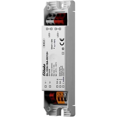 Eltako DL-1CH-16A-DC12+ LED-Dimmer 1-Kanal Einbau, Zwischendeckenmontage, Lichtsteuerung Eltako DL-1CH-16A-DC12+ LED-Dimmer 1-Kanal Einbau, Zwischendeckenmontage, Lichtsteuerung