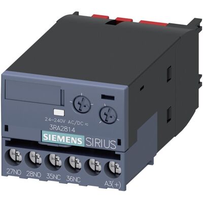 Siemens 3RA2814-1FW10 Hilfsschalter - Elektronischer Verzögerungstimer - 3RA2814-1FW10 Siemens 3RA2814-1FW10 Hilfsschalter - Elektronischer Verzögerungstimer - 3RA2814-1FW10