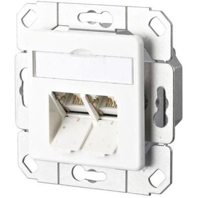 Metz Connect Netzwerk Dose C6A Weiß - Zubehör Metz Connect Netzwerk Dose C6A Weiß - Zubehör