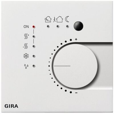 Gira KNX Stetigregler Tasterschnittst. 4f 2100112, Thermostat, Weiss Gira KNX Stetigregler Tasterschnittst. 4f 2100112, Thermostat, Weiss