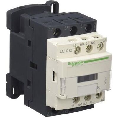 Schneider Electric Schütz, 3P, 380Vac, Relais Schneider Electric Schütz, 3P, 380Vac, Relais