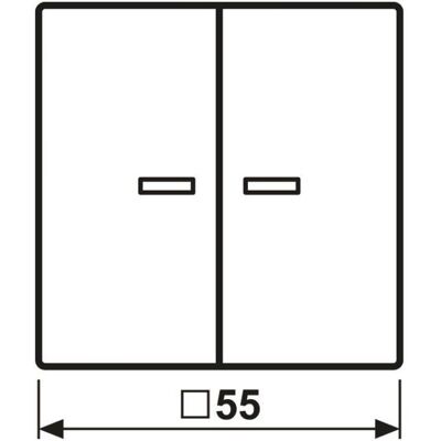 JUNG BTA17102WW Funk-Wandschalter 2er - Automatisierung JUNG BTA17102WW Funk-Wandschalter 2er - Automatisierung