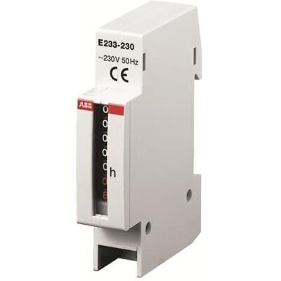 ABB, Energiemessgerät, E233-24/60HZ E233-24/60HZ Betriebsstundenzähler ABB, Energiemessgerät, E233-24/60HZ E233-24/60HZ Betriebsstundenzähler