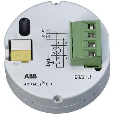 ABB GHQ6310044R0111 - Elektronisches Relais - 1-Kanal KNX, Raumtemperaturregelung ABB GHQ6310044R0111 - Elektronisches Relais - 1-Kanal KNX, Raumtemperaturregelung