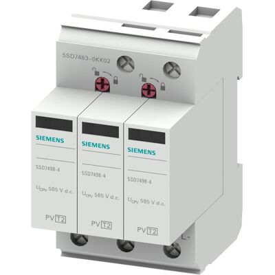 Siemens Überspannungsschutz Fase1 - DIN-Schiene - 40kA, 3.7kV Siemens Überspannungsschutz Fase1 - DIN-Schiene - 40kA, 3.7kV