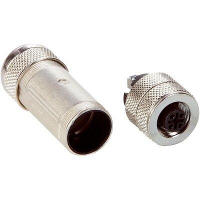 Sick Leitungsdose, Elektronikkabel + Stecker, Silber Sick Leitungsdose, Elektronikkabel + Stecker, Silber