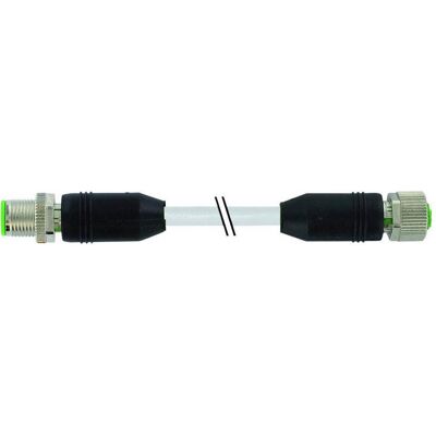 Murr Elektronik Sensor /Aktor Steckverbinder, konfektioniert 5.00 m Polzahl: 5 1 St., Elektronikkabel + Stecker, Grau Murr Elektronik Sensor /Aktor Steckverbinder, konfektioniert 5.00 m Polzahl: 5 1 St., Elektronikkabel + Stecker, Grau