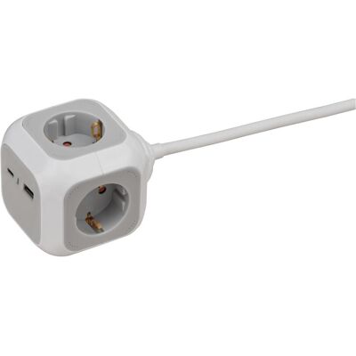 Brennenstuhl Steckdosenleiste, Steckdosenwürfel 4fach+USB PD20W A+C 1,4m (4x, CEE 7/3, 1.40 m) Brennenstuhl Steckdosenleiste, Steckdosenwürfel 4fach+USB PD20W A+C 1,4m (4x, CEE 7/3, 1.40 m)