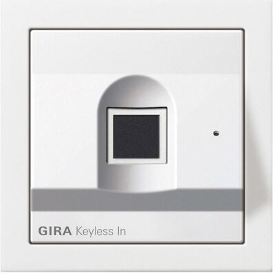 Gira, Zutrittskontrolle, 2617112 (Fingerabdruck) Gira, Zutrittskontrolle, 2617112 (Fingerabdruck)