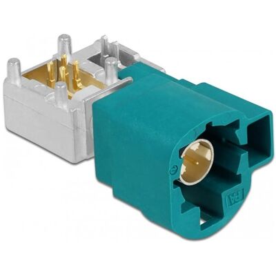 Delock HSD Z Stecker +2 Power Pins PCB, Elektronikkabel + Stecker, Blau Delock HSD Z Stecker +2 Power Pins PCB, Elektronikkabel + Stecker, Blau