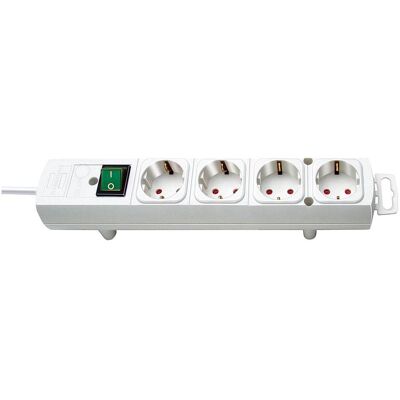 Brennenstuhl Steckdosenleiste, Comfort-Line Steckdosenleiste 4-fach weiss 2m H05VV-F 3G1,5 (4x, 2 m) Brennenstuhl Steckdosenleiste, Comfort-Line Steckdosenleiste 4-fach weiss 2m H05VV-F 3G1,5 (4x, 2 m)