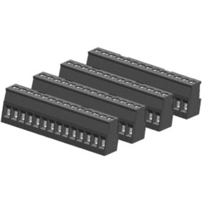Siemens S7-1200 SPS-Klemmenblock - Verzinkter, 14-adrig, 4 Stück Siemens S7-1200 SPS-Klemmenblock - Verzinkter, 14-adrig, 4 Stück