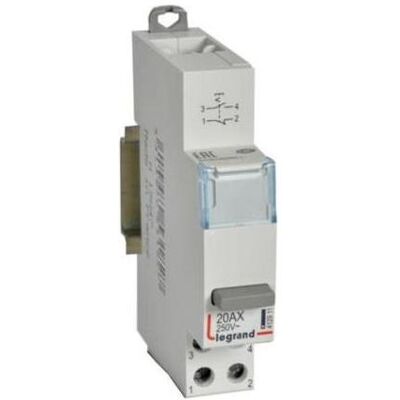 Legrand 412911, Schalter + Taster, Grau Legrand 412911, Schalter + Taster, Grau