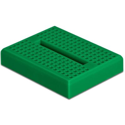 Delock Breadboard 170 Kontakte, grün, Entwicklungsboard + Kit Delock Breadboard 170 Kontakte, grün, Entwicklungsboard + Kit