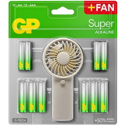 GP Batteries 24 GP Batterien SUPER Mignon AA, Mini AAAA 1,5 V (1 Stk., AA, AAA), Batterien + Akkus GP Batteries 24 GP Batterien SUPER Mignon AA, Mini AAAA 1,5 V (1 Stk., AA, AAA), Batterien + Akkus