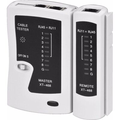 MONACOR Multimeter, Leitungstester fuer Cat-5/Cat-6 u. ISDN (Kabeltester) MONACOR Multimeter, Leitungstester fuer Cat-5/Cat-6 u. ISDN (Kabeltester)