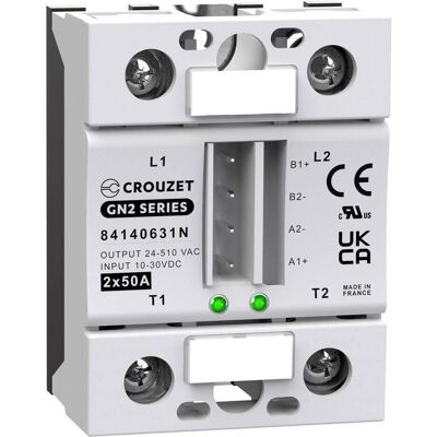 Crouzet Halbleiterrelais 84140631N - 50A - 510V/AC Crouzet Halbleiterrelais 84140631N - 50A - 510V/AC