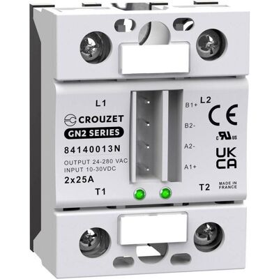 Crouzet 84140013N Halbleiterrelais - Nulldurchgang - 25A - 280V/AC Crouzet 84140013N Halbleiterrelais - Nulldurchgang - 25A - 280V/AC