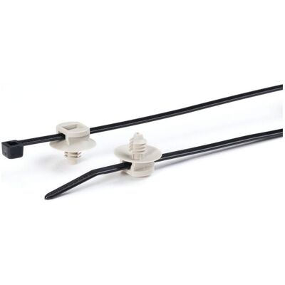 HellermannTyton Kabelbinder - 150mm, Schwarz, Nylon 66 - Sichere Befestigung HellermannTyton Kabelbinder - 150mm, Schwarz, Nylon 66 - Sichere Befestigung