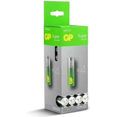 GP Batteries LR03 40PAK GP Super Alkaline (G-TECH) Spender (40 Stk., AAA), Batterien + Akkus GP Batteries LR03 40PAK GP Super Alkaline (G-TECH) Spender (40 Stk., AAA), Batterien + Akkus