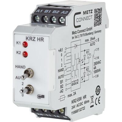 METZ CONNECT 110668132722 Weiß - Relais - IP20 - 4A METZ CONNECT 110668132722 Weiß - Relais - IP20 - 4A