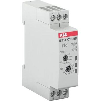 ABB E234CT-EBD Zeitrelais blinkend impulsbeginnend, Relais ABB E234CT-EBD Zeitrelais blinkend impulsbeginnend, Relais