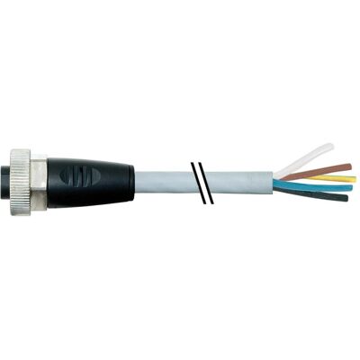Murr Elektronik MURR 7000-78021-9610500, Elektronikkabel + Stecker, Grün Murr Elektronik MURR 7000-78021-9610500, Elektronikkabel + Stecker, Grün