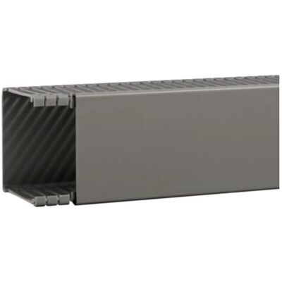 Hager, Leitungsführung, Verdrahtungskanal ohne Bodenstanzung aus PVC BA6 80x80mm steingrau (200 cm) Hager, Leitungsführung, Verdrahtungskanal ohne Bodenstanzung aus PVC BA6 80x80mm steingrau (200 cm)