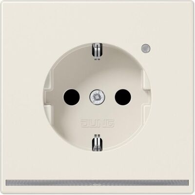 Jung LS 1520-O LNW - Schuko-Steckdose mit LED - IP44 Jung LS 1520-O LNW - Schuko-Steckdose mit LED - IP44