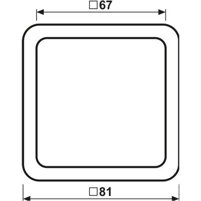 JUNG, Zubehör Schalterprogramm, Einbaurahmen 1f lgr glz CD / CD 500 Kst CD581WULG JUNG, Zubehör Schalterprogramm, Einbaurahmen 1f lgr glz CD / CD 500 Kst CD581WULG