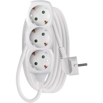 Emos, Verlängerungskabel, P0323R Extension cord for 3 sockets 3m (3 m, CEE 7/3, CEE 7/4) Emos, Verlängerungskabel, P0323R Extension cord for 3 sockets 3m (3 m, CEE 7/3, CEE 7/4)