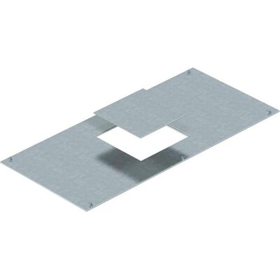 OBO Bettermann Geräteeinsatzdeckel für Kanalsystem OKA2 O - Stahl, Silber OBO Bettermann Geräteeinsatzdeckel für Kanalsystem OKA2 O - Stahl, Silber